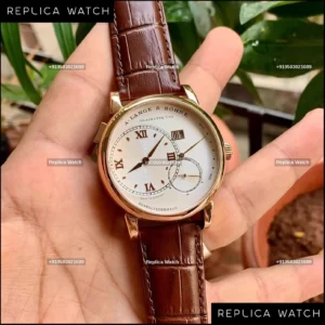 A. Lange & Söhne Moonphase Grand White Dial — Royal German Luxury Timepiece