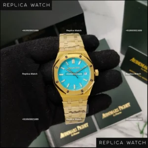 Audemars Piguet Ladies Automatic Blue Back Open