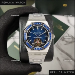 Audemars Piguet Royal Oak Flying Tourbillon Dark Blue Bezel
