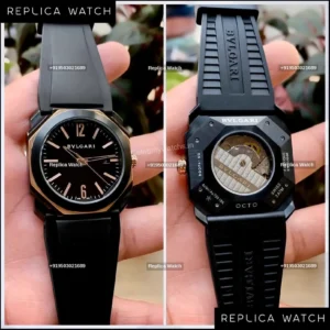 Bvlgari Octo 103085 Automatic Black Dial – Luxury Industrial Design Watch
