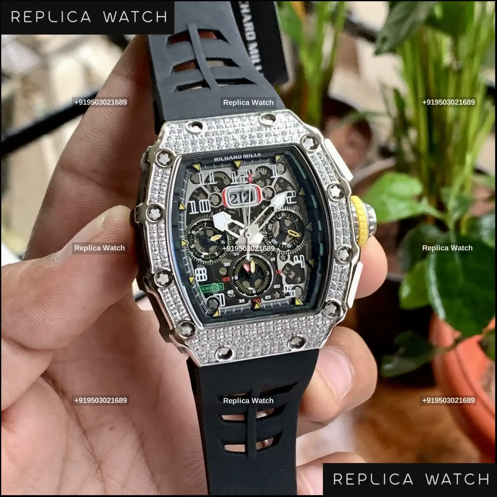 Richard Mille 11-03 Silver Diamond